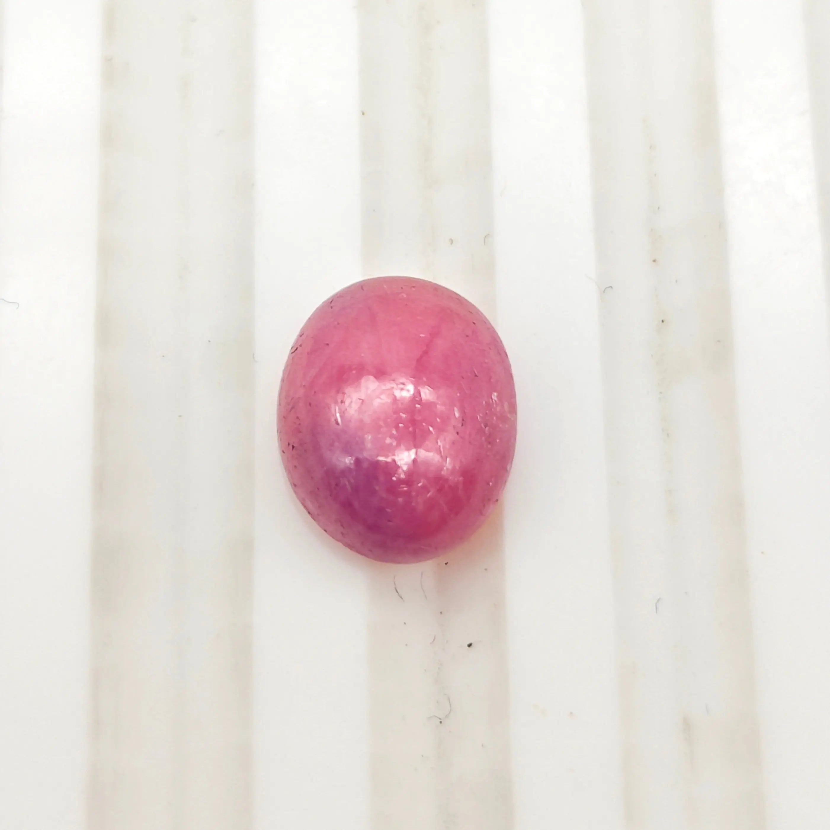 A+ Quality OVAL CABOCHON NATURAL RUBY, RED COLORED, INDIAN GEMSTONE, WEIGHT 3.7 CTS